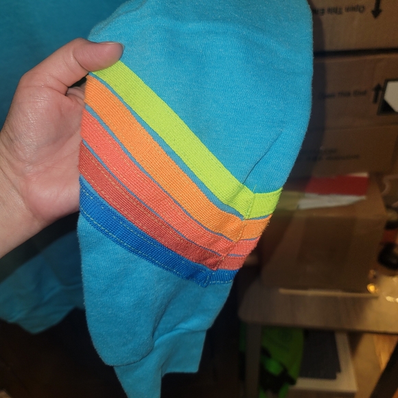 Rare Aviator Nation Blue Chevron Sweater Small - Picture 5 of 7